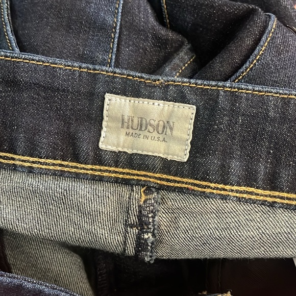 Hudson Jeans Collin Skinny Jeans Dark Wash Style NHWM422DHA Size 26 NWT - Picture 8 of 16